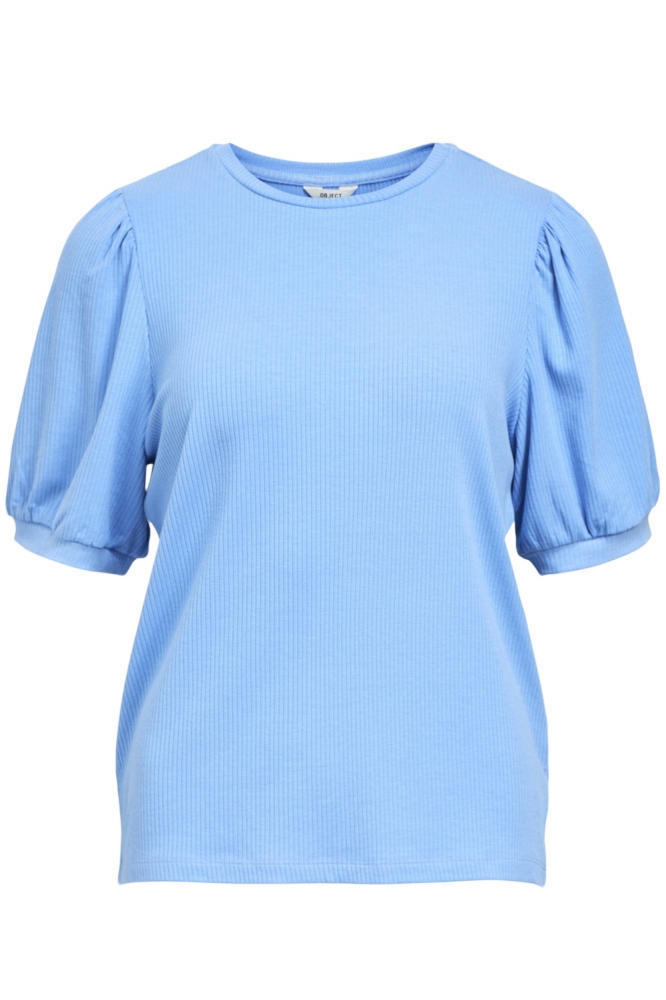 OBJJAMIE S/S TOP NOOS 23034454 CORNFLOWER BLUE/COL